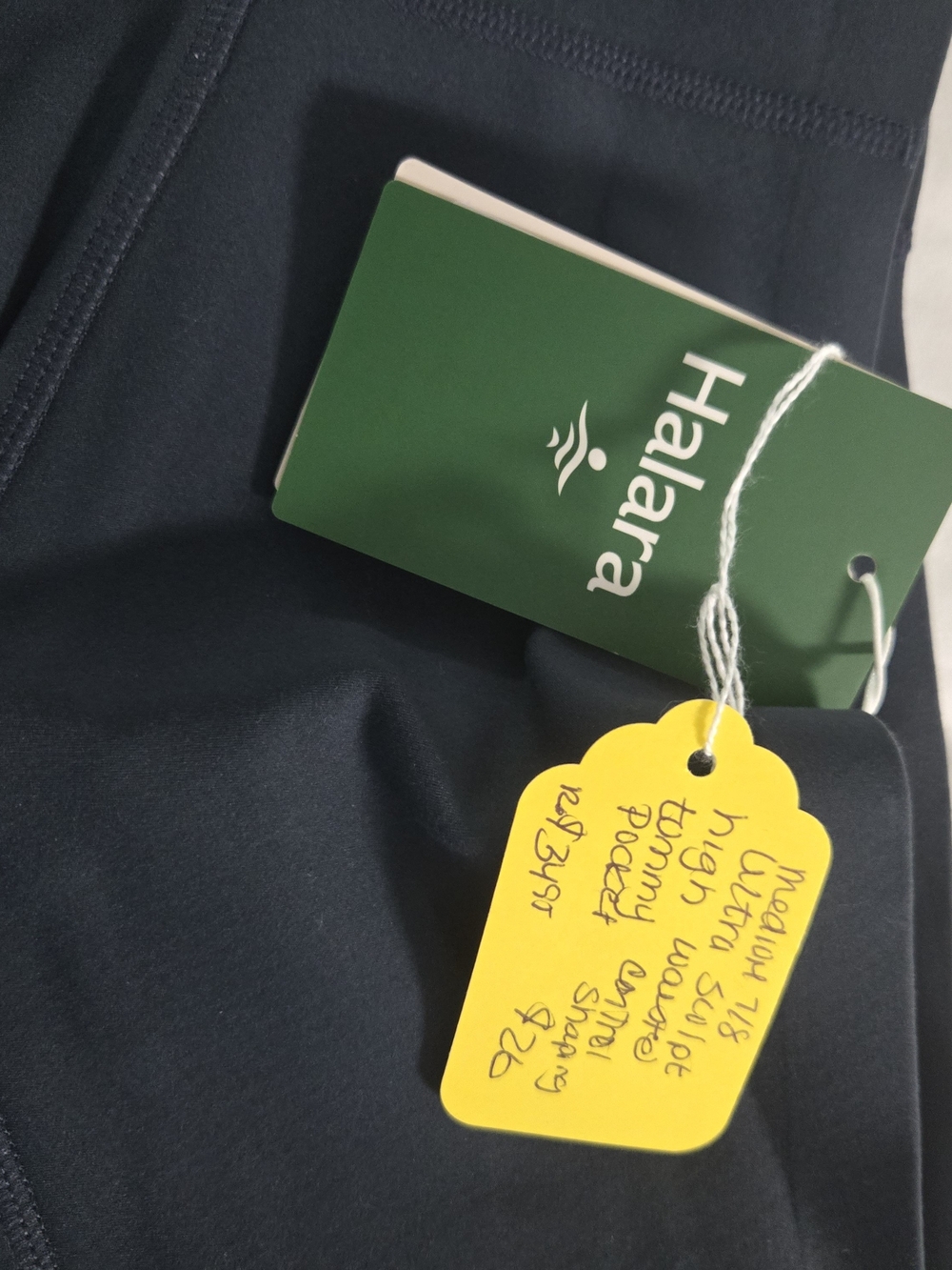 Halara Navy High-Waist Leggings
